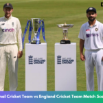 India National Cricket Team vs England Cricket Team Match Scorecard