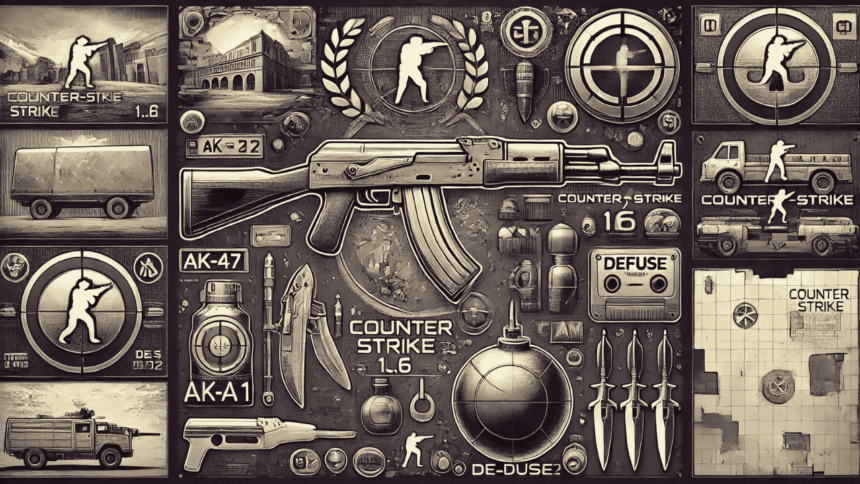 Counter-Strike 1.6 (2003) Game Icons Banners